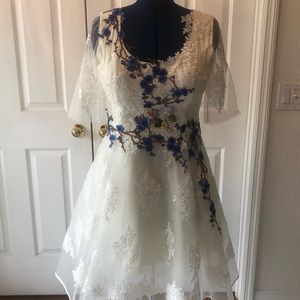 Chotronette Blue Fudge Dress